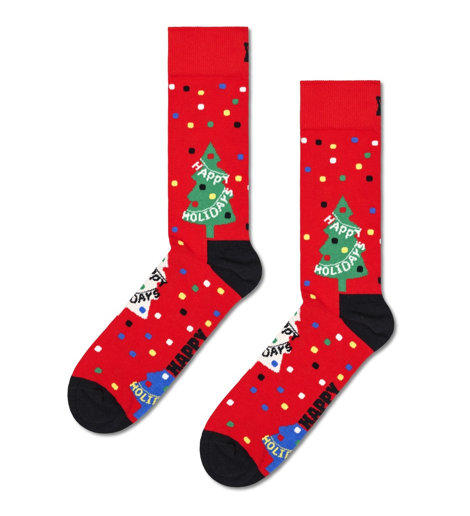 Happy Holidays Sock