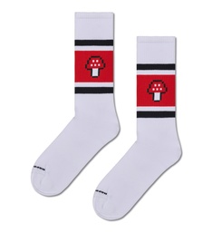 Mushroom Stripe Sneaker Sock